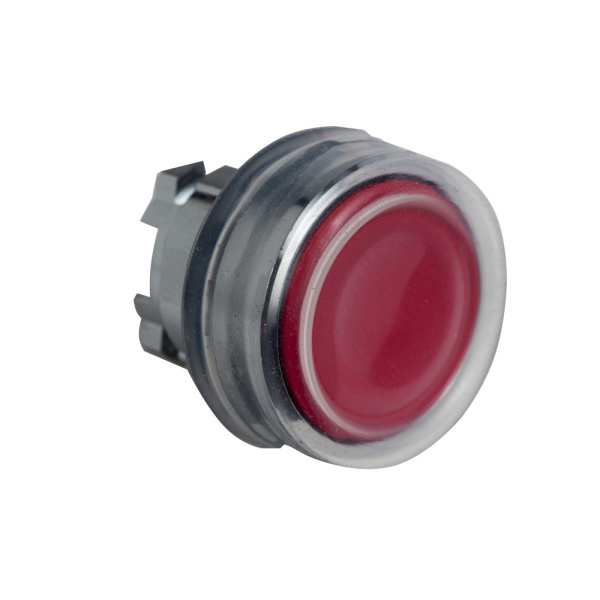ZB4BP48 | Головка для кнопки 22мм красная, с защитным колпачком, Schneider Electric