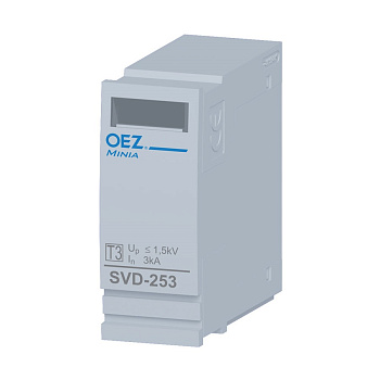 OEZ:38373 | Сменный модуль тип 3, запасная часть, In 3 kA, Uc AC 253 V, только сменный модуль, варистор, для SVD, OEZ
