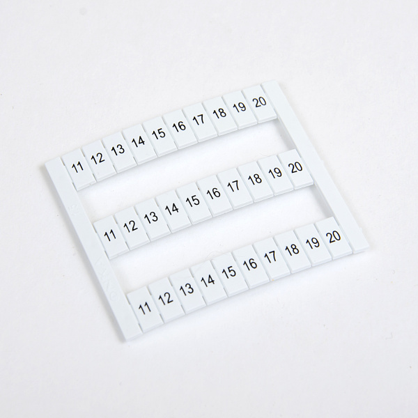 1060311 OD10-1,5 | Горизонт. марк-ка (11-20), для MRK 1,5. MRK 2,5S. OPK 1,5. OPK2,5S. 1 лист - 30 шт., Onka 