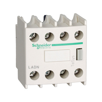 LADN04 | Блок дополнительных контактов, 4 НЗ, фронтальный монтаж, Schneider Electric