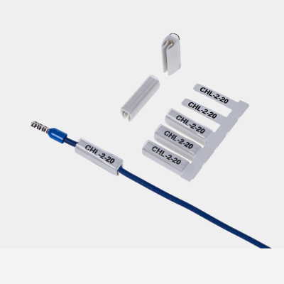 755220 | Держатель маркера CHL-2-20, L=20мм, Ø=2,5-4 мм² (уп. 1000 шт.), Elegir 