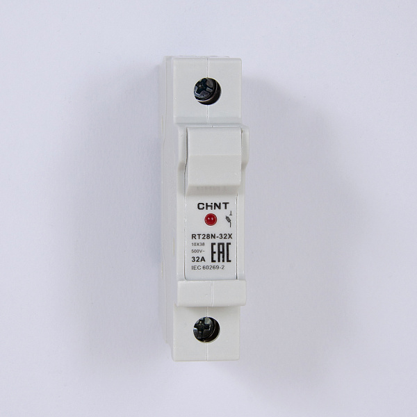 ch520347 | Держатель плавких вставок с индикацией  RT28N-32X 10х38 1П, Chint 