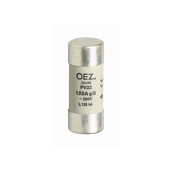 OEZ:06748 | Плавкая вставка, серия PV, 40А, кривая gG, размер 22x58мм, OEZ 