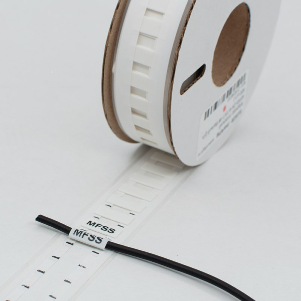 21512210  | Маркер плоский MFSS-2X-12-20/1-W белый (рулон 300 шт.), Elegir 