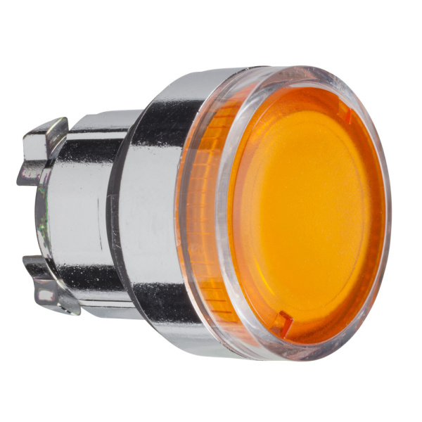 ZB4BW35 | Головка кнопки с подсветкой, оранжевая, заподлицо, Schneider Electric