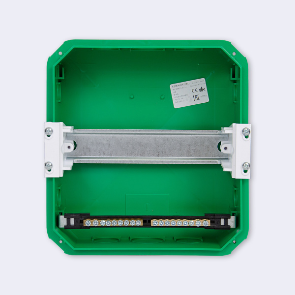 EZ9E108P2FRU | City9 Box корпус встраиваемый с белой дв. 1ряд/8мод, Systeme Electric