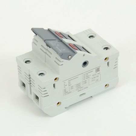 SV63-2S | Модульный ПВР, 63 А, 2Р, для 14х51мм, LED, 690 B AC/ 250 B DC, Sinvel 