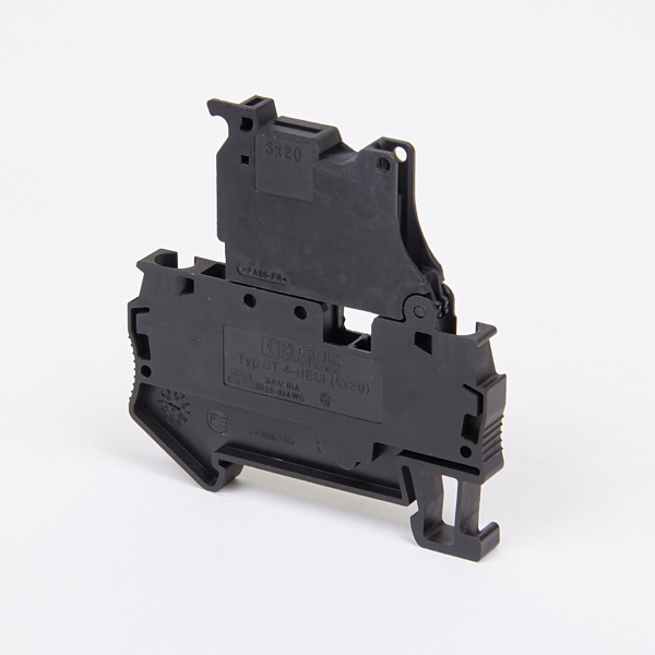 3036369 | Клемма с держателем предохранителя 5х20 и размыкателем ST 0,08…4мм², 6,3 А пружинный зажим, Phoenix Contact