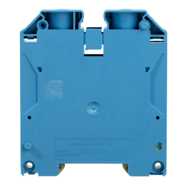  WDU 70N/35 BL | Винтовая клемма 70кв.мм, синяя WDU 70N/35BL, (уп.-10шт.), Weidmuller 