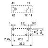 434170242001 | Миниатюрное реле, серия 43, 24В DC чувств., 10А, 1CO, Finder
