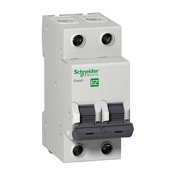 EZ9F14250 | Easy9, 2p, 50А, кривая B, 4,5кА — Автоматический выключатель, Schneider Electric