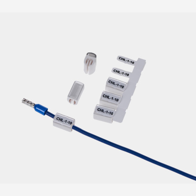 755110 | Держатель маркера CHL-1-10, L=10мм, Ø=0,5-1,5 мм² (уп. 1000 шт.), Elegir 