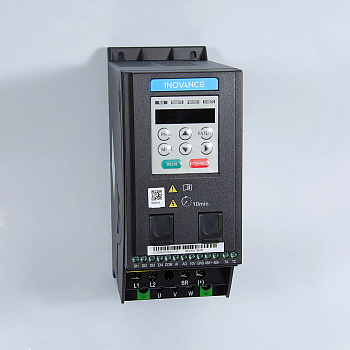 MD200S0.75B | Преобразователь частоты, серия MD200, 0,75 кВт, 4,6 А, перегрузка 150%, 220B, Inovance