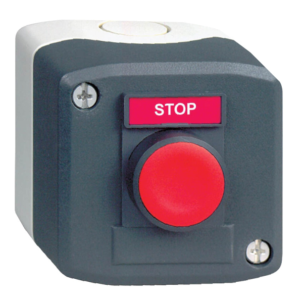 XALD111H29 | Кнопочный пост, 1 кнопка "Stop" с возвратом, маркировка над кнопкой, 1 НЗ, Schneider Electric