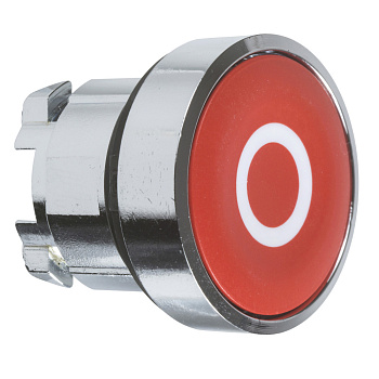 ZB4BA432 | Головка для кнопки 22мм красная, с маркировкой "O", Schneider Electric