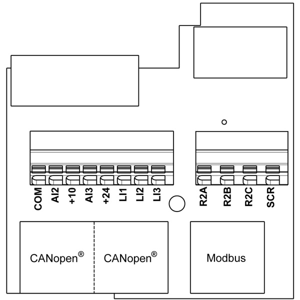 VW3A31208 | Коммуникационная карта CANOPEN DASY CHAIN, Schneider Electric