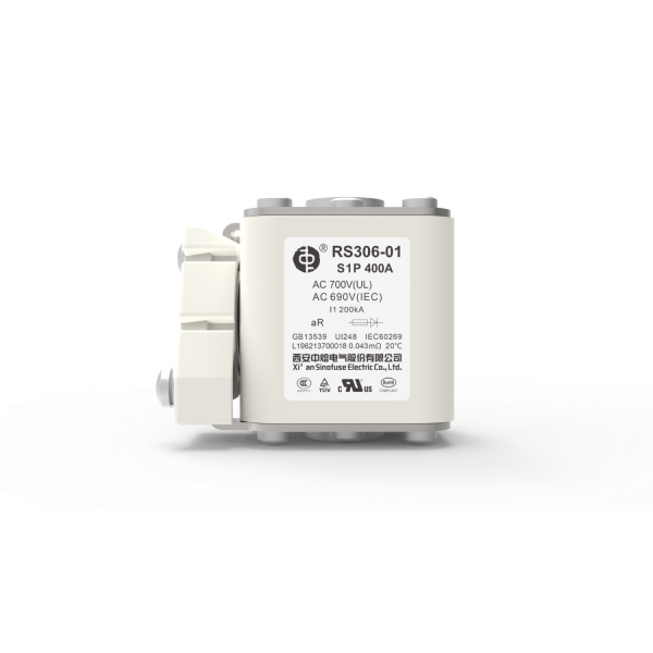 RS306-01-S1P-40A690V | Предохранитель 40 А, 690 В АС, aR, габ 01, резьбовое в шину, аналог SVF-51FE0K690-40-aR, Sinofuse 