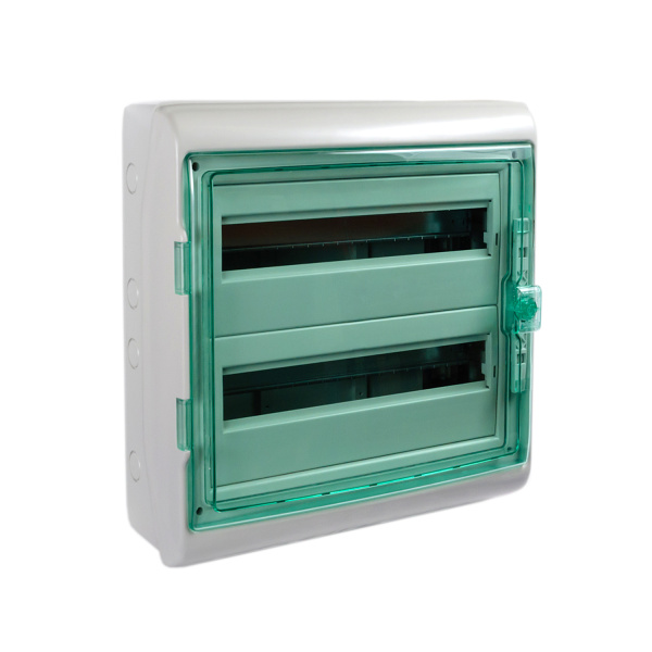13984 | Щит навесной Kaedra IP65, 36 модулей, 2 ряда (2х18), Schneider Electric