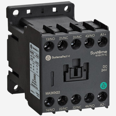 MA3KN04MD | ПРОМЕЖУТОЧНОЕ РЕЛЕ MA3K 4НЗ DC220V, Systeme Electric