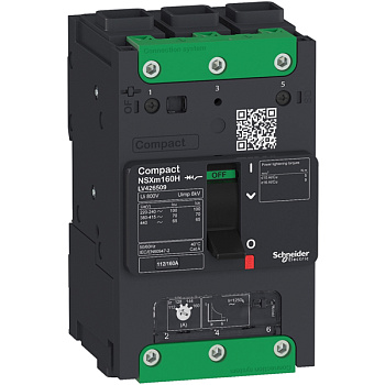 LV426300 | Автоматический выключатель NSXm 16F TM-D 3P3d 16A 36кА Elink, Schneider Electric