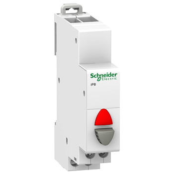 A9E18037 | Кнопка iPB 1нз серая + красная индикация, Schneider Electric