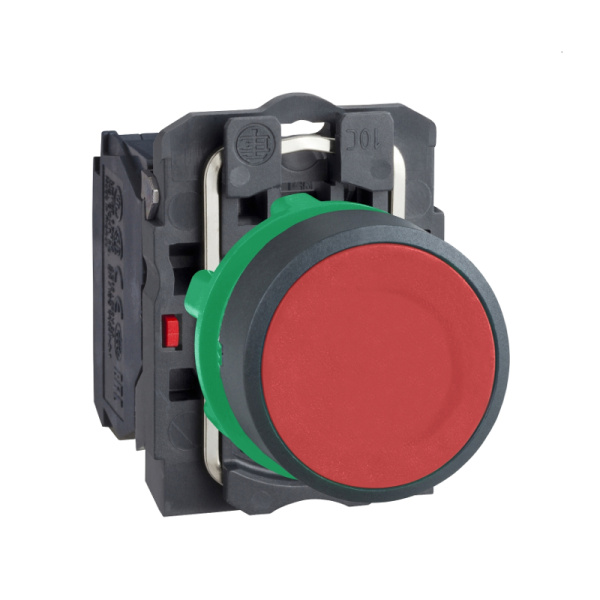 XB5AA42 | Кнопка с возвратом, красная, 1НЗ, Schneider Electric
