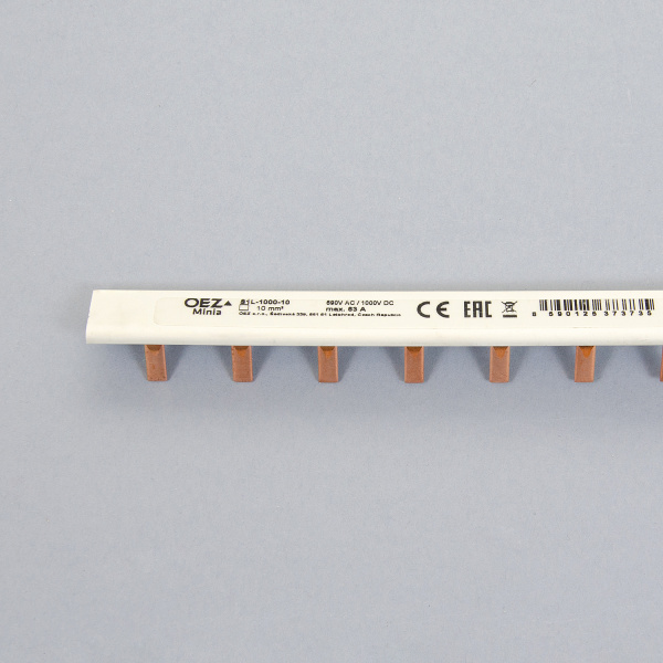  | Шинка гребенчатая 1p, 57 модулей по 18 мм, OEZ