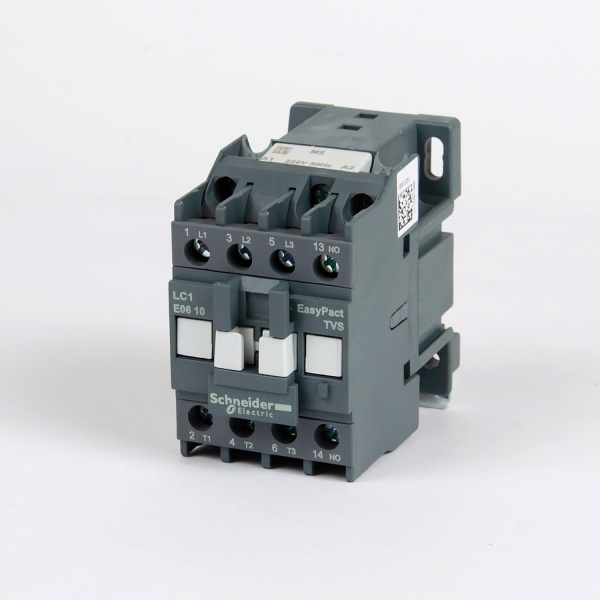 LC1E0610M5 | Контактор, серия EasyPact TVS, 3P, 6А, 1НО, управление 220В AC, Schneider Electric
