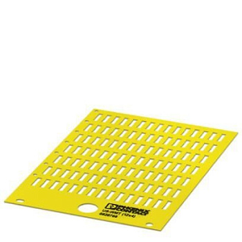 0828953 US-WMT (12X4) YE | Маркировка US-WMT (12X4) YE для держателя PATG, диаметр провода 0,6...10 мм, Phoenix Contact 