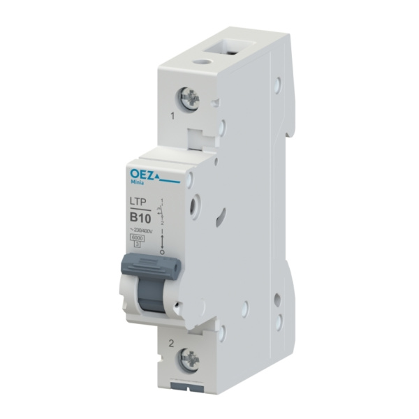  | Автоматический выключатель Minia LTP 1п 63А, кривая C, 6кА, OEZ