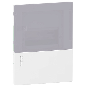MIP22106T | Щиток встраиваемый Mini Pragma 1 ряд/6 модулей, полупрозрачная дверь, Schneider Electric