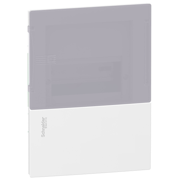 MIP22106T | Щиток встраиваемый Mini Pragma 1 ряд/6 модулей, полупрозрачная дверь, Schneider Electric