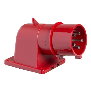 81820 | Вилка скрытой установки, винтовое соеденение, 32А, 3P+E, IP44, 380В, Schneider Electric
