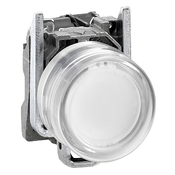 XB4BP183M5EX | Кнопка с подсветкой 230В AC с возвратом, белая, 1НО, ATEX, Schneider Electric