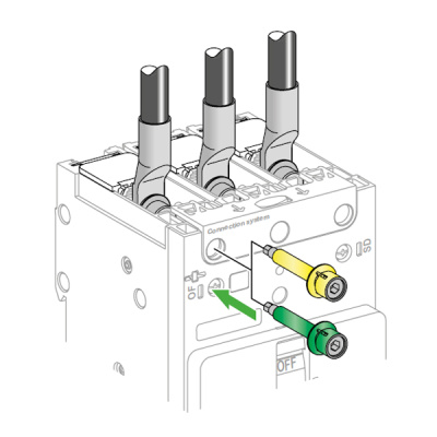 LV426991 | Винты с ограничением момента затяжки 9 Н.м NSXm. Комплект 8 шт., Schneider Electric