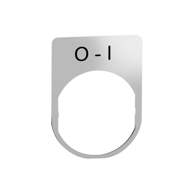ZBYM2178 | Держатель маркировки, O-I, металл, Schneider Electric