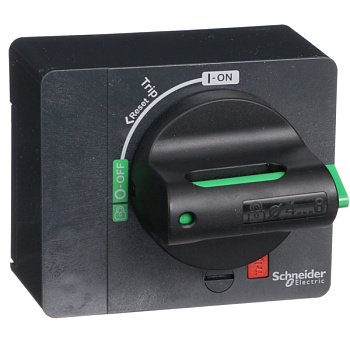 LV426930 | Прямая поворотная рукоятка, чёрная NSXm, Schneider Electric
