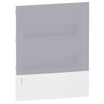 MIP22212T | Щиток встраиваемый Mini Pragma 2 ряда/24 модуля, полупрозрачная дверь, Schneider Electric