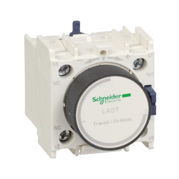LADT4 | Блок выдержки времени на включение 10…180с, 1 НО + 1 НЗ, Schneider Electric