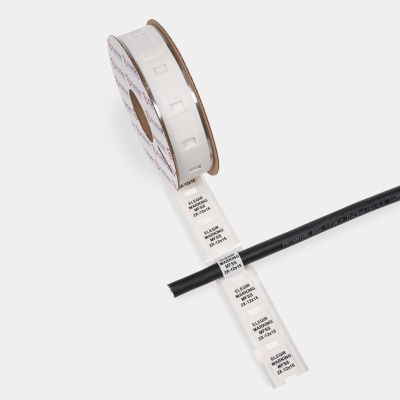 21512610 | Маркер плоский MFSS-2X-12-15/1-W белый (уп. 300 шт.), Elegir 