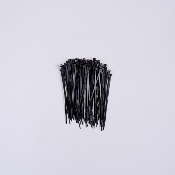 IDCT 2-100 BL | Кабельные стяжки черные 2,5х100 (уп.-100шт.), Clims