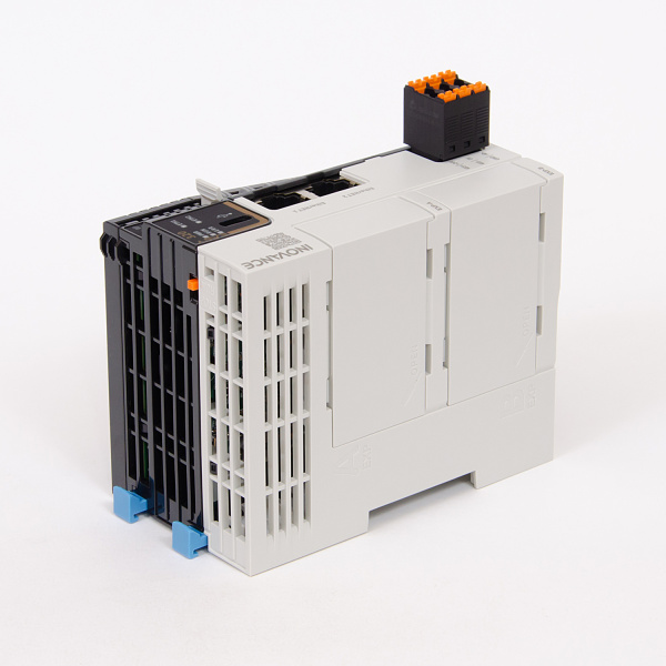Easy320-0808TN | ПЛК Easy320, 8 входов PNP/NPN, 8 выходов NPN, 1x RS485, 2x EtherNET, 1x USB, 5 сервоосей  , Inovance