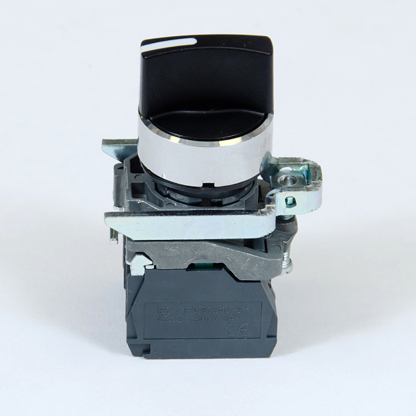 SB4BD53 | Переключатель 3-позиционный, самовозврат, 2НО, Systeme Electric