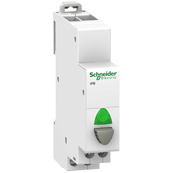A9E18039 | Кнопка iPB 1НО СЕР+КРАСН ИНД 12-48В, Schneider Electric