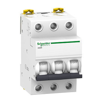 A9K24432 | Автоматический выключатель Acti9 iK60N 4п 32А, кривая C, 6кА, Schneider Electric