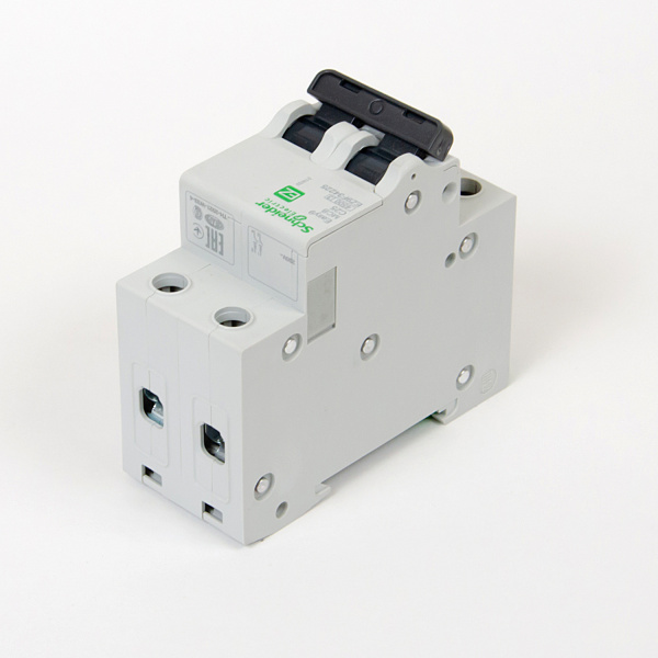 EZ9F34225 | Easy9, 2p, 25А, кривая C, 4,5кА — Автоматический выключатель, Schneider Electric