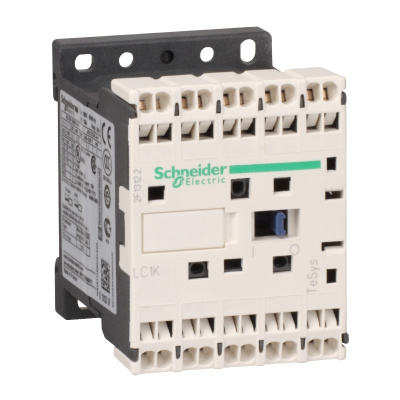 LC1K09103M7 | Контактор, серия Tesys K, 3P, 9 А, AC3, 1 НО, 220В AC, Пружинный, Schneider Electric