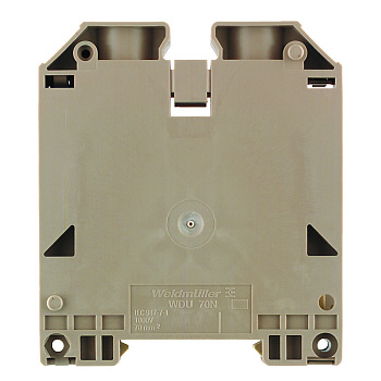 9512190000 WDU 70N/35 | Винтовая клемма 70кв.мм WDU 70N/35, (уп.-10шт.), Weidmuller 