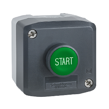 XALD103 | Кнопочный пост, 1 кнопка "Start" с возвратом, маркировка на кнопке, 1 НО, Schneider Electric