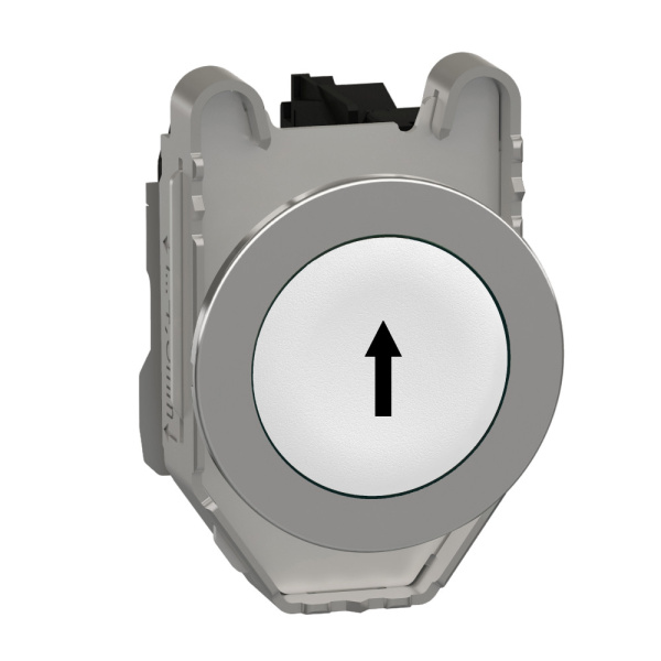 XB4FA3341 | Кнопка без подсветки с возвратом, белая, 1НО, стрелка вверх, Schneider Electric